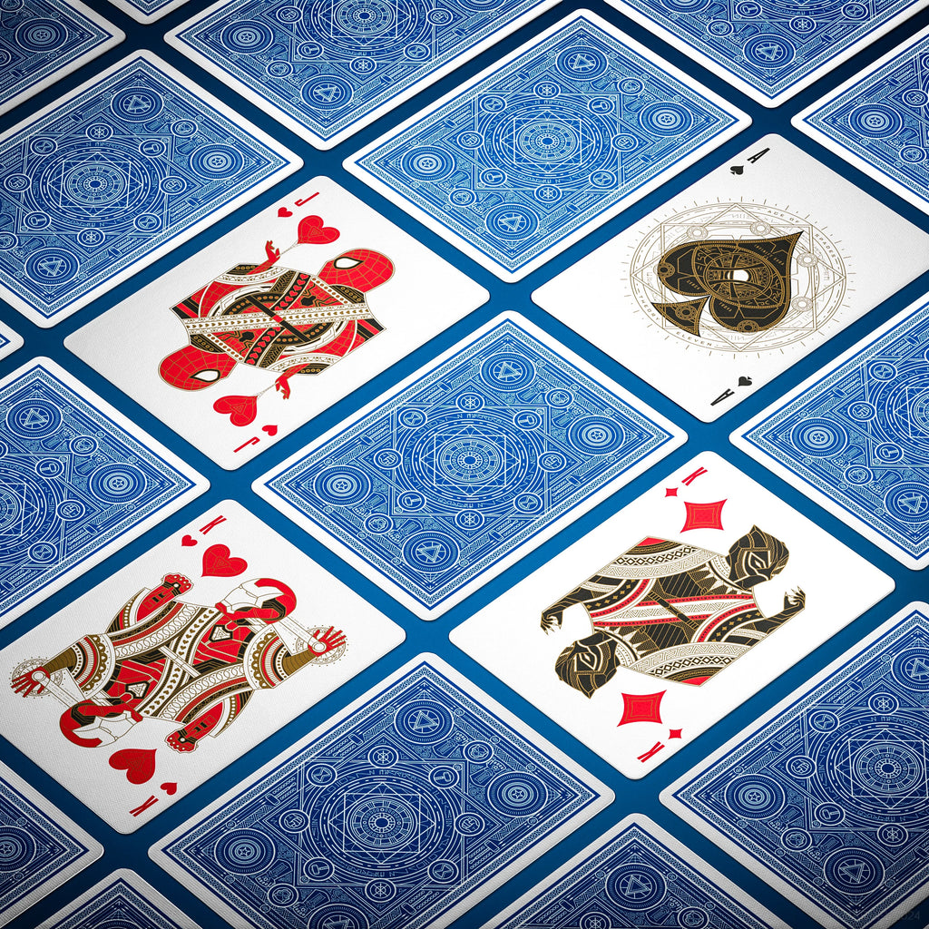 Avengers (Blue) Playing Cards by Theory11