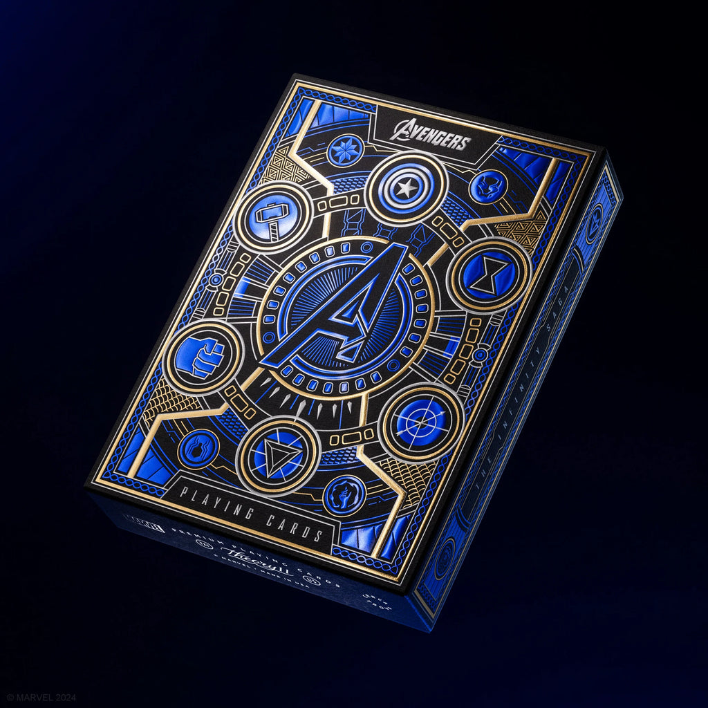 Avengers (Blue) Playing Cards by Theory11