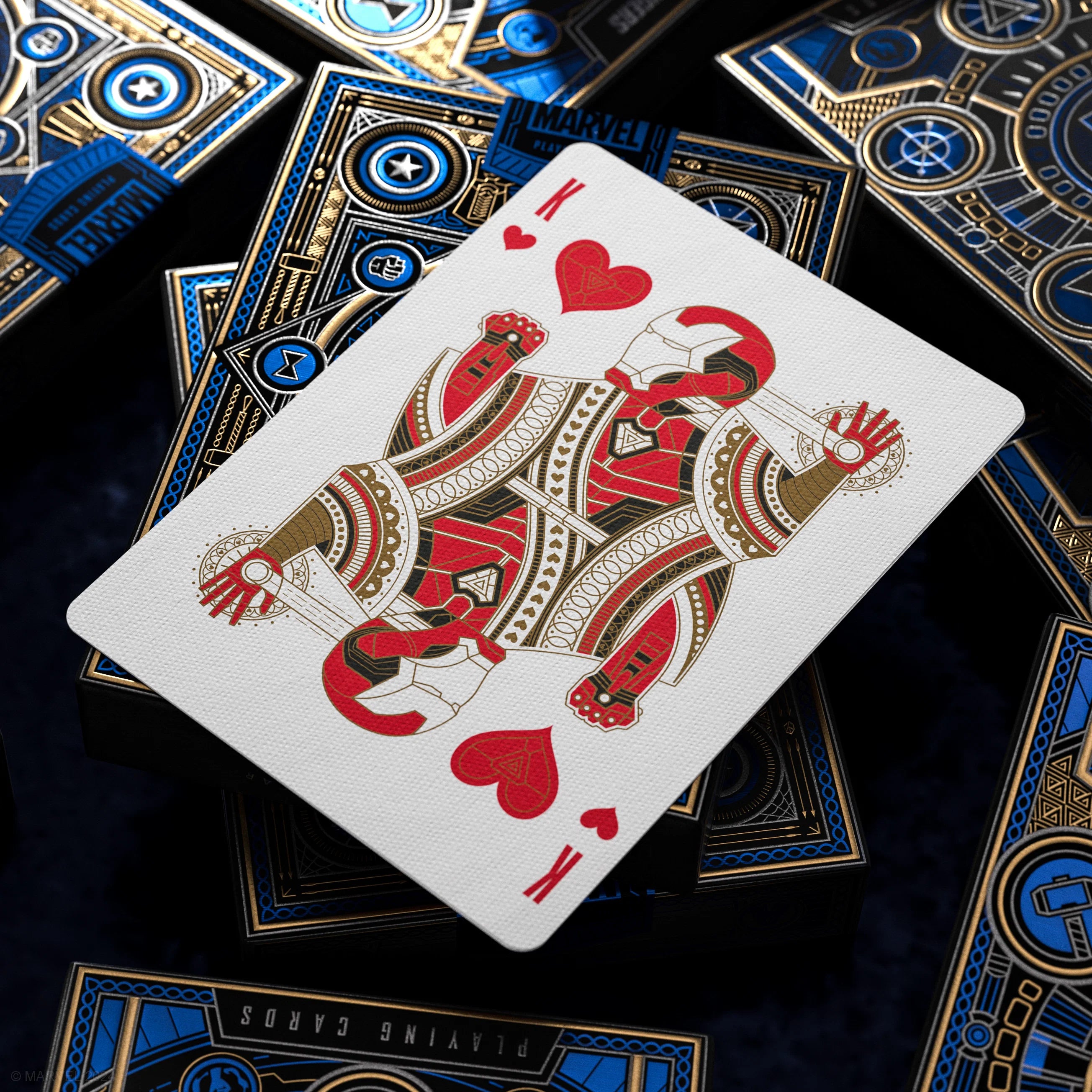 Avengers (Blue) Playing Cards by Theory11