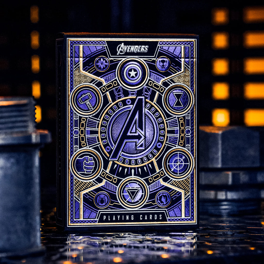 Avengers (Infinity Saga Purple) Playing Cards by Theory11