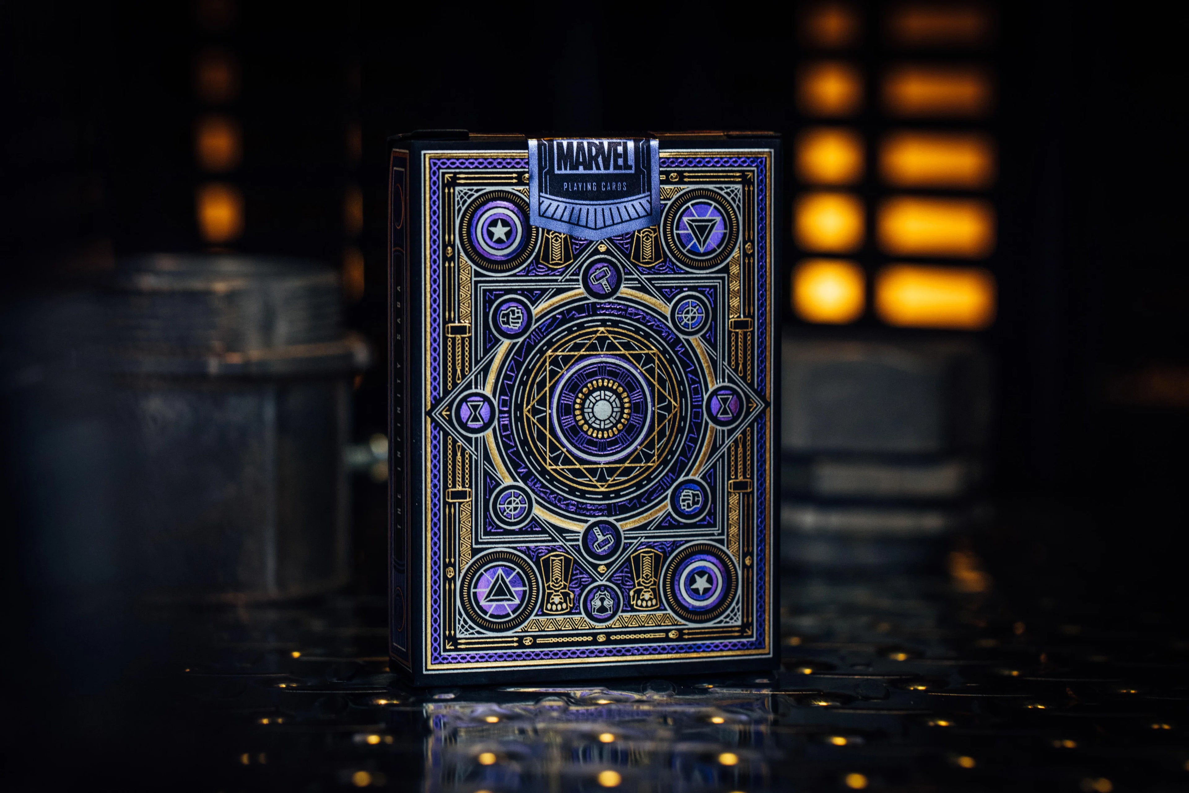 Avengers (Infinity Saga Purple) Playing Cards by Theory11