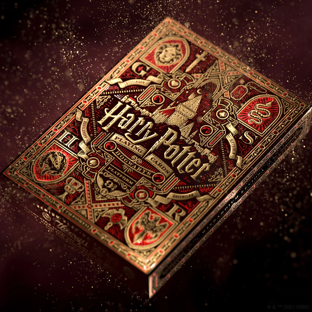 Harry Potter (Gryffindor Red) Playing Cards by Theory11