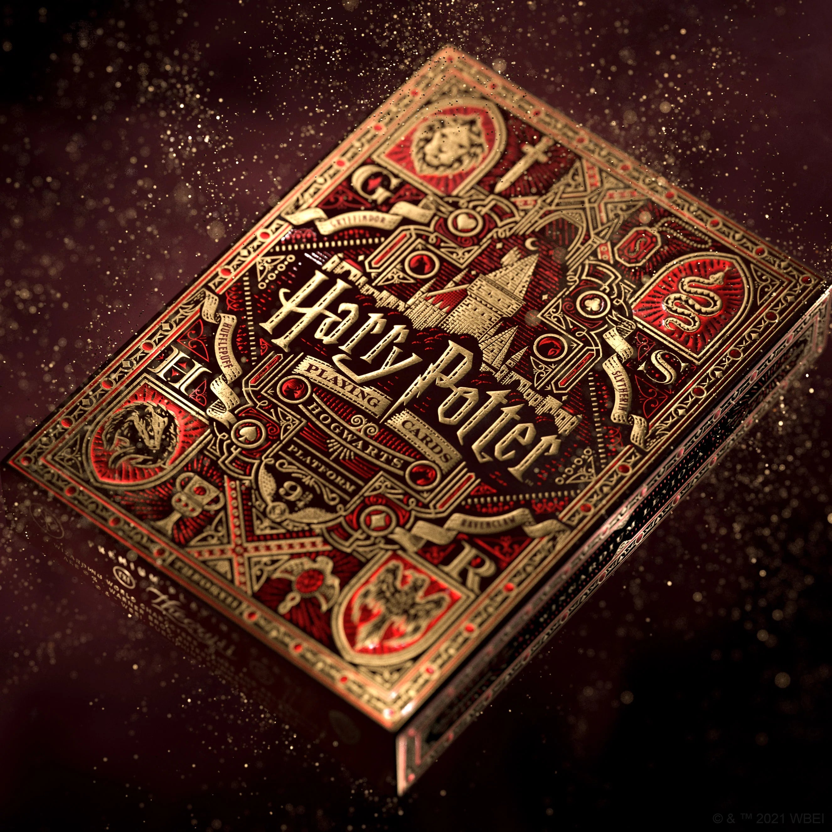 Harry Potter (Gryffindor Red) Playing Cards by Theory11