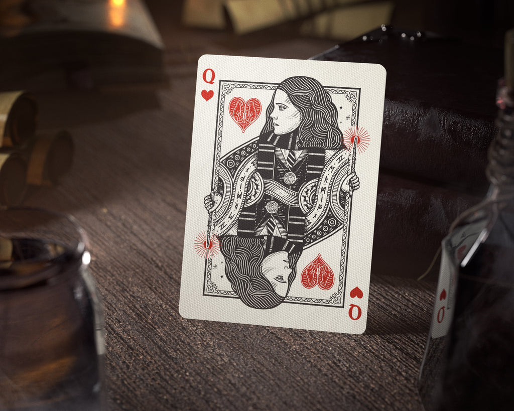 Harry Potter (Gryffindor Red) Playing Cards by Theory11