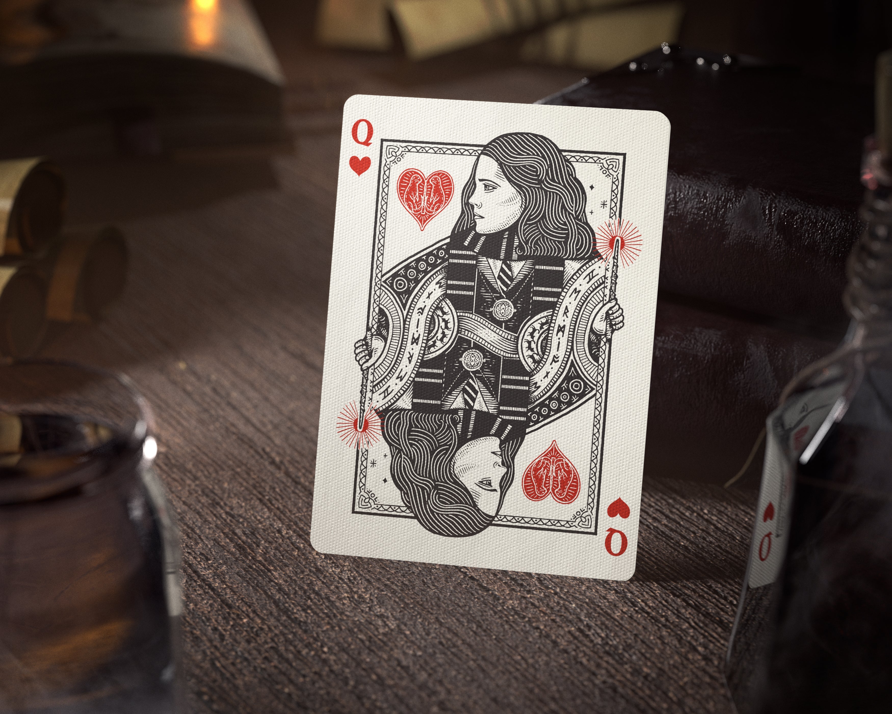 Harry Potter (Gryffindor Red) Playing Cards by Theory11