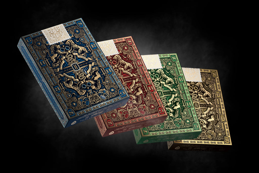 Harry Potter (Gryffindor Red) Playing Cards by Theory11