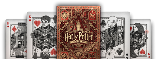 Harry Potter (Gryffindor Red) Playing Cards by Theory11